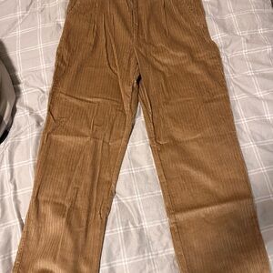 Men's Tan Corduroy Pants